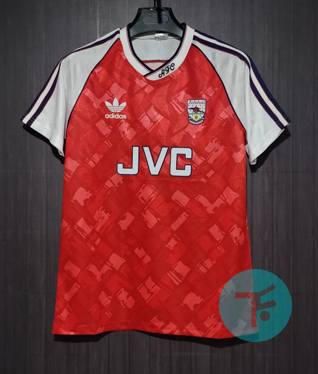 Arsenal Home 1990/92, Men's Fashion, Tops & Sets, Tshirts & Polo