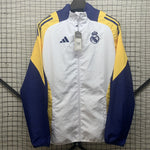 Real Madrid Windbreaker White-Blue and Yellow