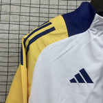 Real Madrid Windbreaker White-Blue and Yellow