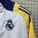 Real Madrid Windbreaker White-Blue and Yellow