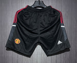 Manchester United black-red shorts with pocket zip in Standard Quality