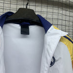 Real Madrid Windbreaker White-Blue and Yellow