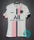 Printed: Messi-30 PSG Away T-shirt 21/22, Authentic Quality with UCL badges