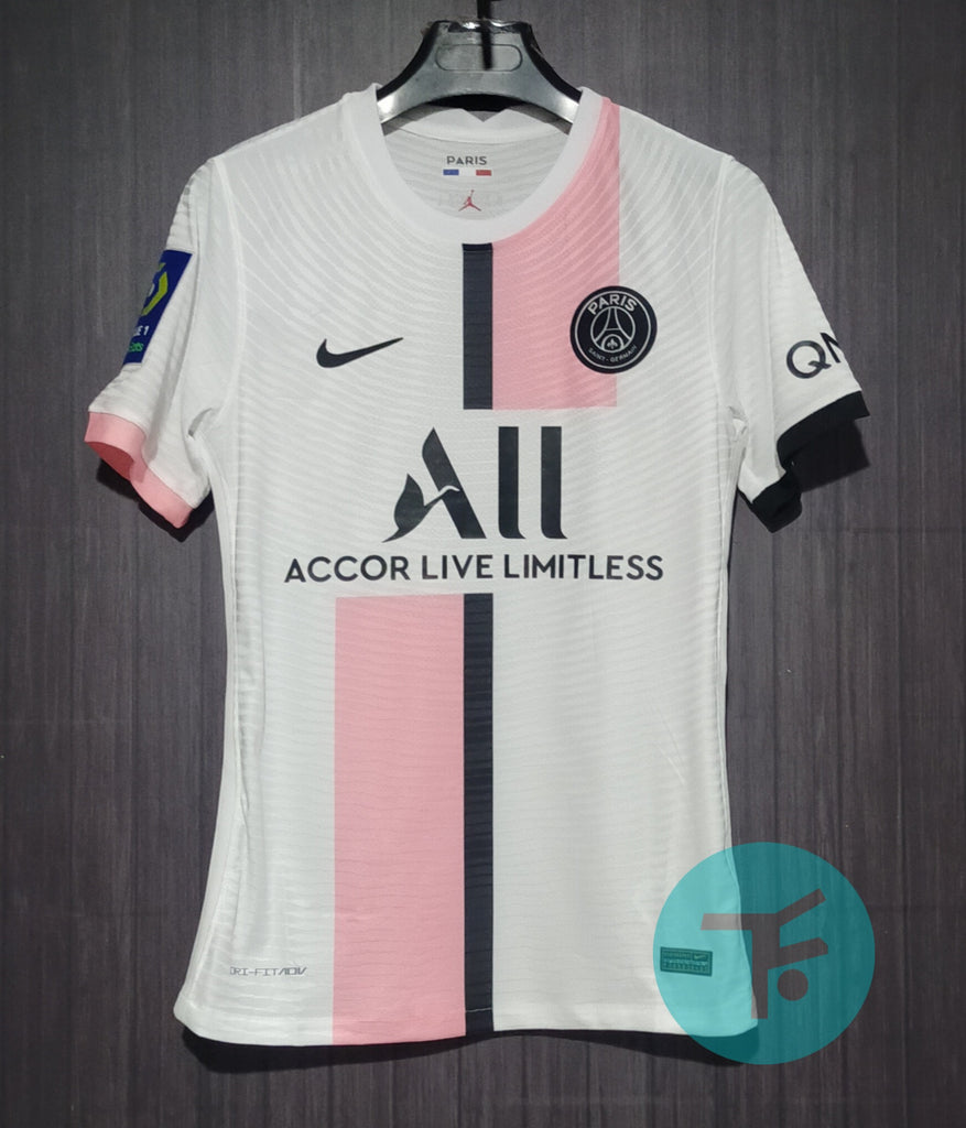 Men's Authentic Nike Neymar Jr Paris Saint-Germain Away Jersey 22