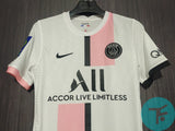 Printed: Messi-30 PSG Away T-shirt 21/22, Authentic Quality with UCL badges