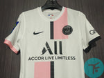 Printed: Messi-30 PSG Away T-shirt 21/22, Authentic Quality with Ligue 1 badge