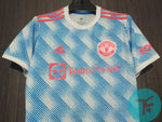 Printed: B.Fernandes-18 Manchester United Away T-shirt 21/22, Showroom Quality with EPL Badges