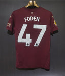 Foden Manchester City Third Printed T-shirt 24/25, Showroom Quality