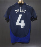 De Ligt Manchester United Away Printed T-shirt 24/25, Showroom Quality