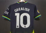 Grealish Manchester City Away Printed T-shirt 24/25, Showroom Quality