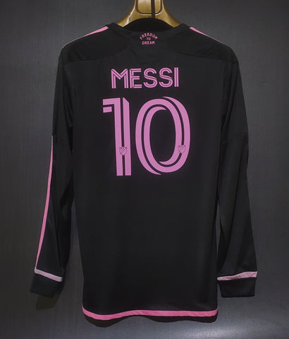 Messi Inter Miami Away Printed Full Hand T-shirt 24/25, Showroom Quality