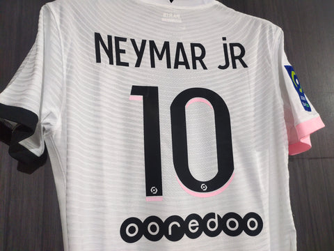 Printed: Neymar Jr-10 PSG Away T-shirt 21/22, Authentic Quality with L –  The Football Frenzy