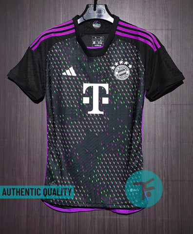 Bayern Munich Away T-shirt 23/24, Authentic Quality