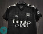 Arsenal Goalkeeper T-shirt 23/24, Showroom Quality with EPL Font