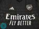 Arsenal Goalkeeper T-shirt 23/24, Showroom Quality with EPL Font