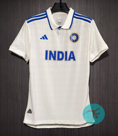 India Cricket Test Jersey in Authentic Quality