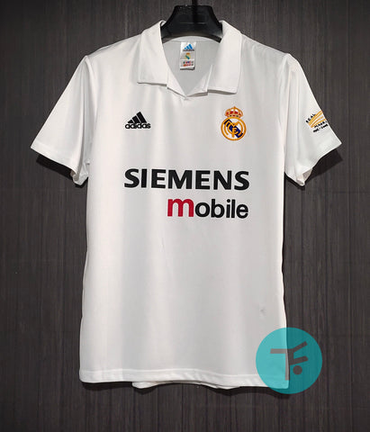 Real Madrid 2002/03 Classic Home Retro