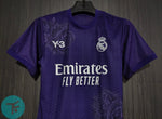 Real Madrid Y3 Purple T-shirt 23/24, Authentic Quality