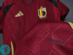 Belgium Home 2024 Euro T-shirt, Showroom Quality