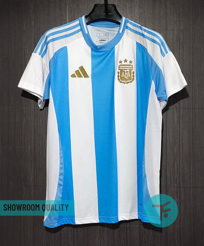 Argentina Home 2024 Copa America T-shirt, Showroom Quality