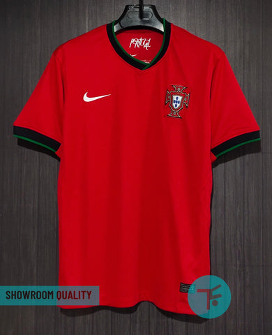 Portugal Home 2024 Euro T-shirt, Showroom Quality