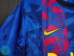 Barcelona Third 2021/22  Classic Retro with F. De Jong 21 print