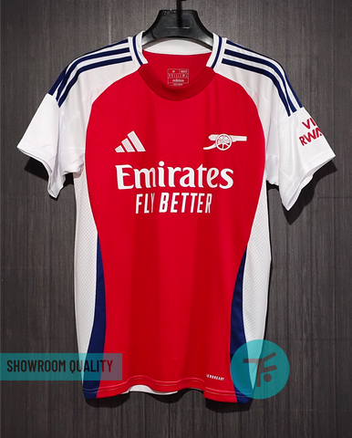 Arsenal Home T-shirt 24/25, Showroom Quality with EPL Font