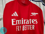 Arsenal Home T-shirt 24/25, Showroom Quality with EPL Font