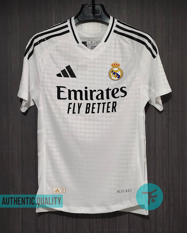 Real Madrid Home T-shirt 24/25, Authentic Quality