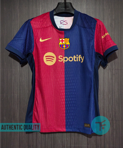 Barcelona Home T-shirt 24/25, Authentic Quality