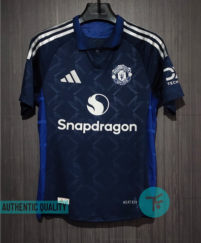 Manchester United Away T-shirt 24/25, Authentic Quality
