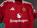 Manchester United Home T-shirt 24/25, Authentic Quality