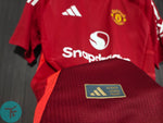 Manchester United Home T-shirt 24/25, Authentic Quality