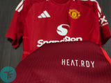 Manchester United Home T-shirt 24/25, Authentic Quality