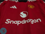 Manchester United Home T-shirt 24/25, Authentic Quality