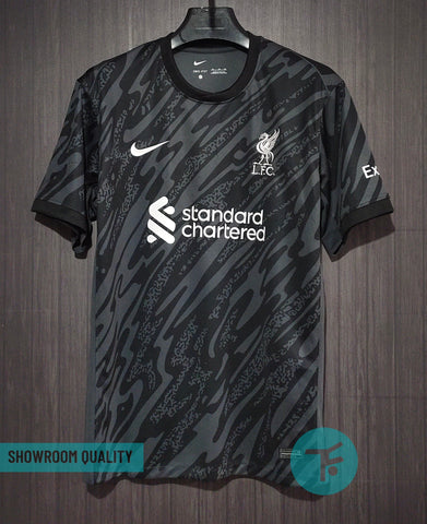 Liverpool Goalkeeper T-shirt 24/25, Showroom Quality with EPL Font