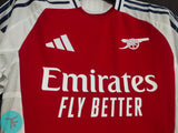 Arsenal Home T-shirt 24/25, Authentic Quality with EPL Font