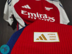 Arsenal Home T-shirt 24/25, Authentic Quality with EPL Font