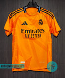 Mbappe Real Madrid Away Printed T-shirt 24/25, Authentic Quality