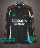 Arsenal Away Full sleeve T-shirt 24/25, Showroom Quality with EPL Font