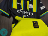 Manchester City Away T-shirt 24/25, Showroom Quality in EPL Font