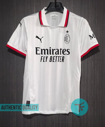 AC Milan Away T-shirt 24/25, Authentic Quality