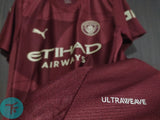 Manchester City Third T-shirt 24/25, Authentic Quality in EPL Font