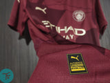 Manchester City Third T-shirt 24/25, Showroom Quality in EPL Font