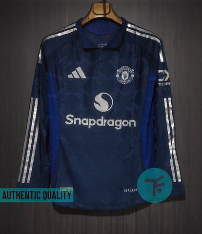 FULL HAND : Manchester United Away T-shirt 24/25, Authentic Quality with EPL Font