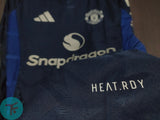 FULL HAND : Manchester United Away T-shirt 24/25, Authentic Quality with EPL Font