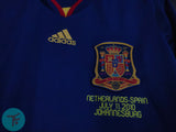 Spain 2010 Final Away World Cup Winning Euro Retro