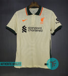 Liverpool Away T-shirt 21/22, Authentic Quality