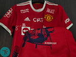 CR7 x Manchester United Home T-shirt 21/22, Showroom Quality