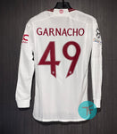 PRINTED FULL HAND : Manchester United Third T-shirt 23/24, Authentic Quality with Garnacho 49 print